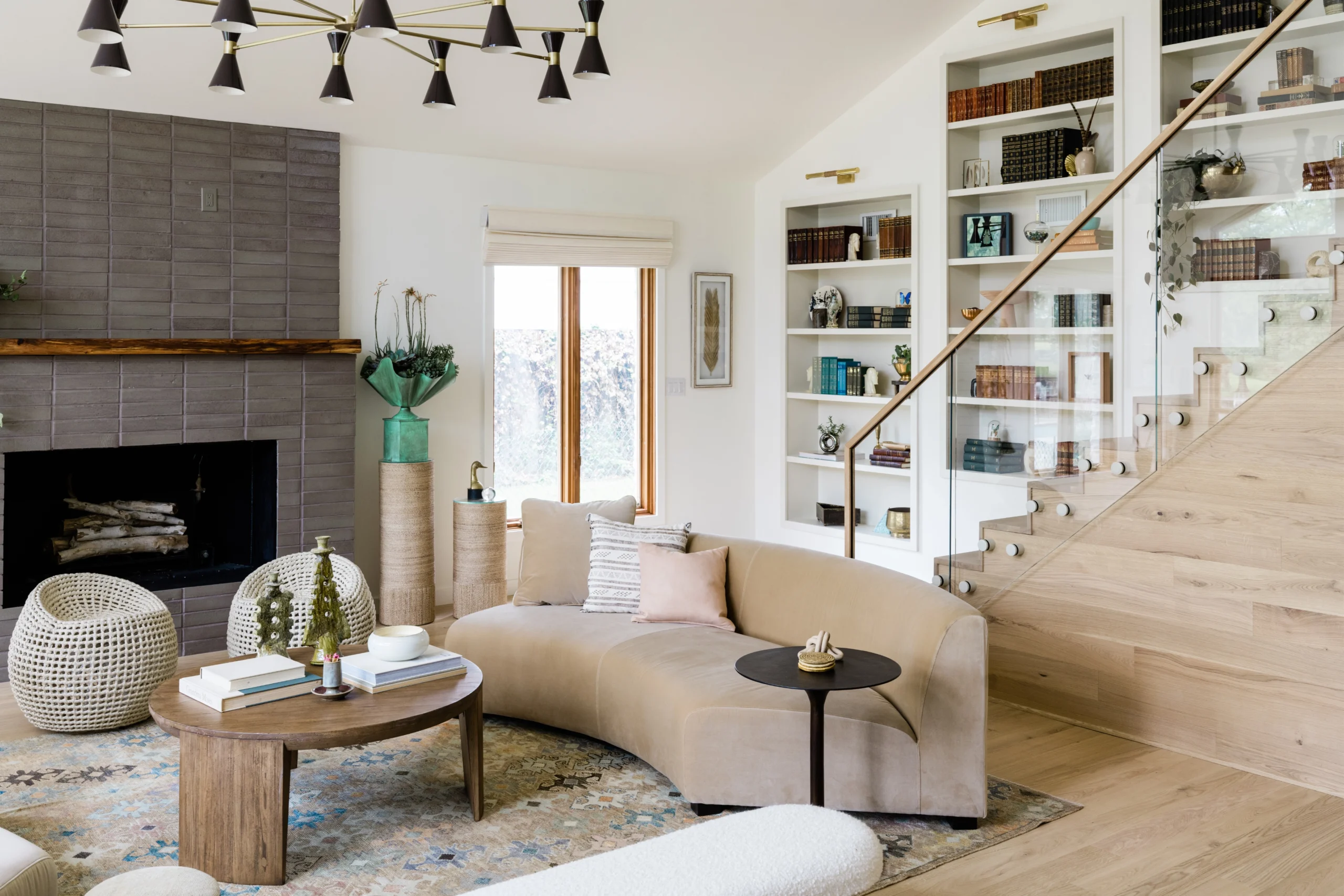 Standoff Pins Glass Railing