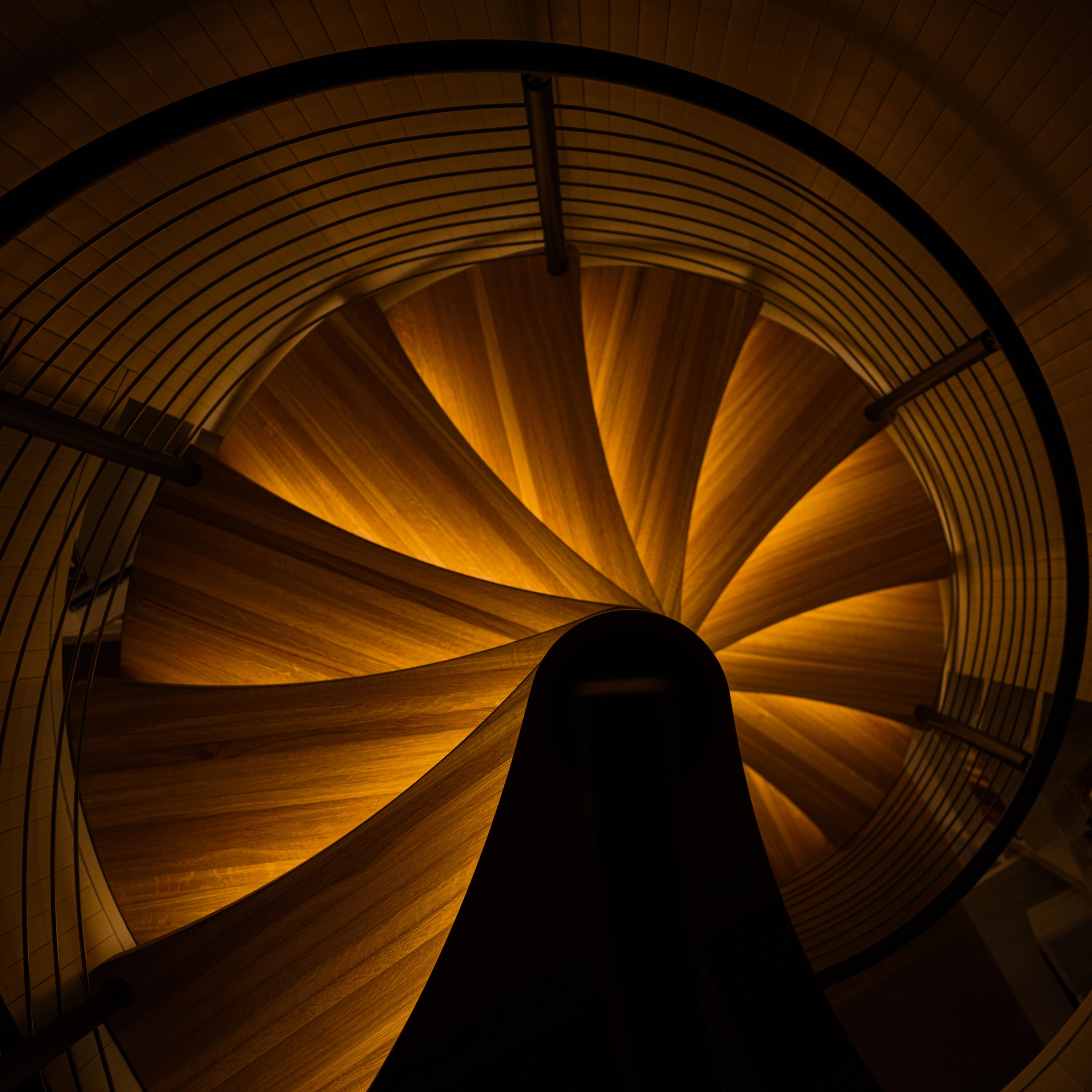 Interior FLIGHT Spiral LEDs